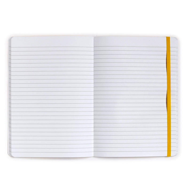 Puckator The Beatles Yellow Submarine Recycled Paper A5 Notebook - School Teacher Student Homework Study Planner Notepad - Collage University Essentials Journals Planners Jotter Uni Gifts Stationery