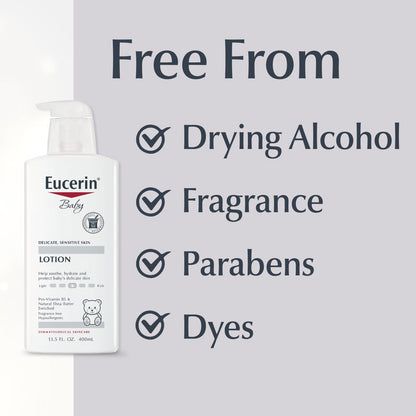 Eucerin Baby Body Lotion 13.5 Fluid Ounce