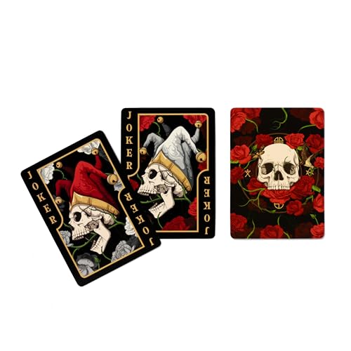 Puckator Skulls and Roses Standard Playing Card Deck