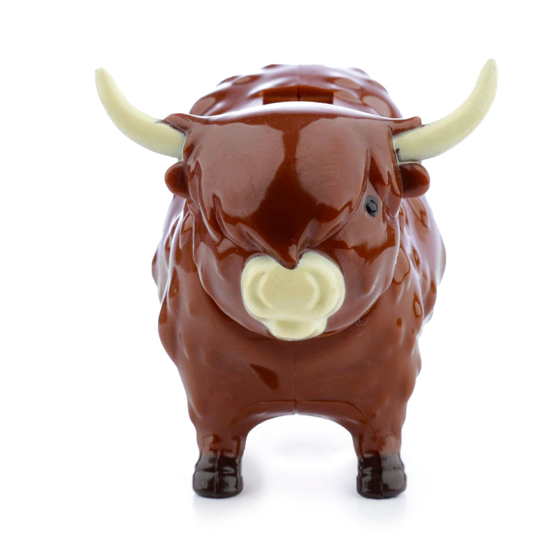 Puckator Highland Coo Cow Solar Pal - Home Office Table Desk Dashboard Car Decor Decoration - Gift Ideas - Gifts For Teenage Old Boy Girl Dad Mums - Powered KIds Toys Toy Figure Figures