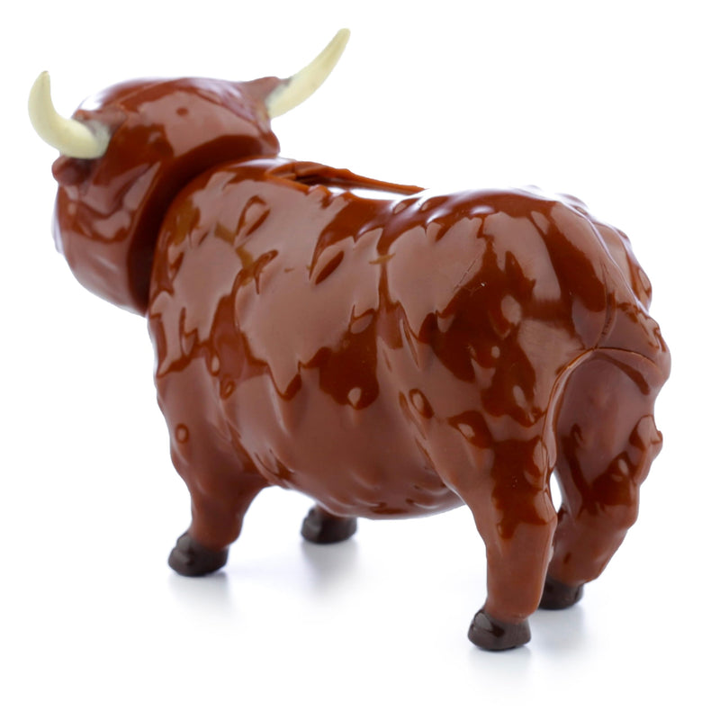 Puckator Highland Coo Cow Solar Pal - Home Office Table Desk Dashboard Car Decor Decoration - Gift Ideas - Gifts For Teenage Old Boy Girl Dad Mums - Powered KIds Toys Toy Figure Figures