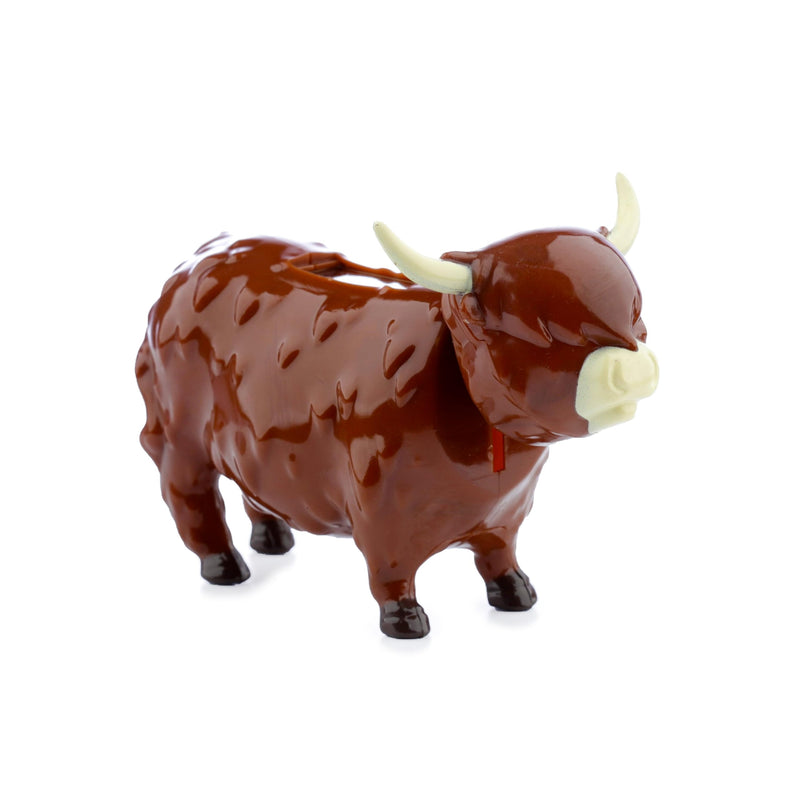 Puckator Highland Coo Cow Solar Pal - Home Office Table Desk Dashboard Car Decor Decoration - Gift Ideas - Gifts For Teenage Old Boy Girl Dad Mums - Powered KIds Toys Toy Figure Figures