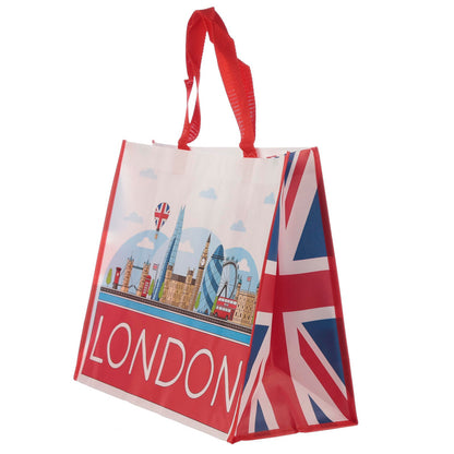London Icons Design Reusable Shopper Tote Bag