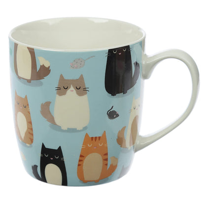 Puckator Feline Fine Cat Porcelain Tea Coffee Mug