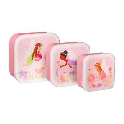 Sass & Belle Fairy Lunch Boxes - Set of 3