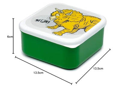 Puckator Dinosaur Set of 3 Lunch Boxes