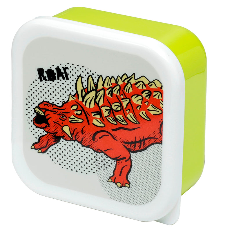 Puckator Dinosaur Set of 3 Lunch Boxes