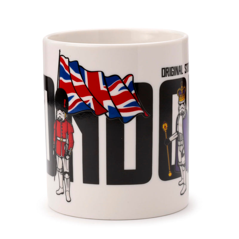 Puckator The Original Stormtrooper London Porcelain Tea Coffee Mug - Funny Home Accessories - Cute Gifts for Girlfriend - Large Mugs for Men Women Hot Drinks Cups Presents Secret Santa Gift Cup Set