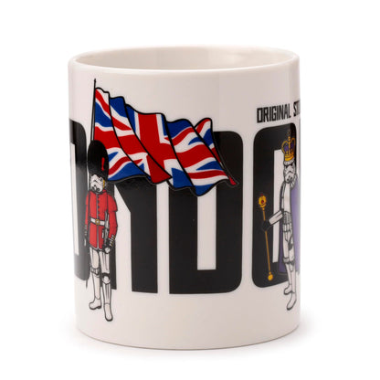 Puckator The Original Stormtrooper London Porcelain Tea Coffee Mug - Funny Home Accessories - Cute Gifts for Girlfriend - Large Mugs for Men Women Hot Drinks Cups Presents Secret Santa Gift Cup Set