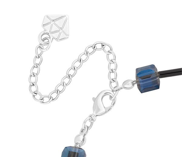 Diamond Style London - Cube Bracelet in Black (Item code: Cubebrablack)