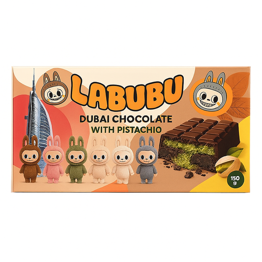 Labubu Dubai Chocolate with Pistachio 150g