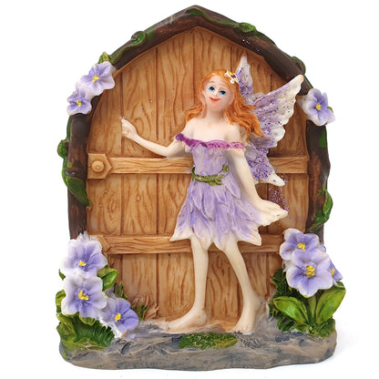 Spirit of Equinox Minature Fairy Door - Home and Garden Ornament - 7.5cm x 6cm