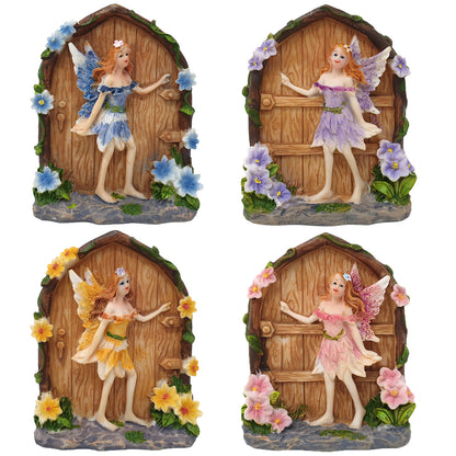 Spirit of Equinox Minature Fairy Door - Home and Garden Ornament - 7.5cm x 6cm