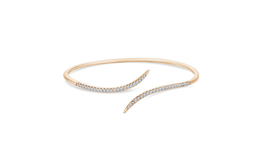 Diamond Style London - Entwine Rose Gold Bangle