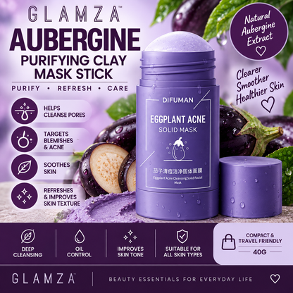 Aubergine Deep Cleansing Face Mask Stick