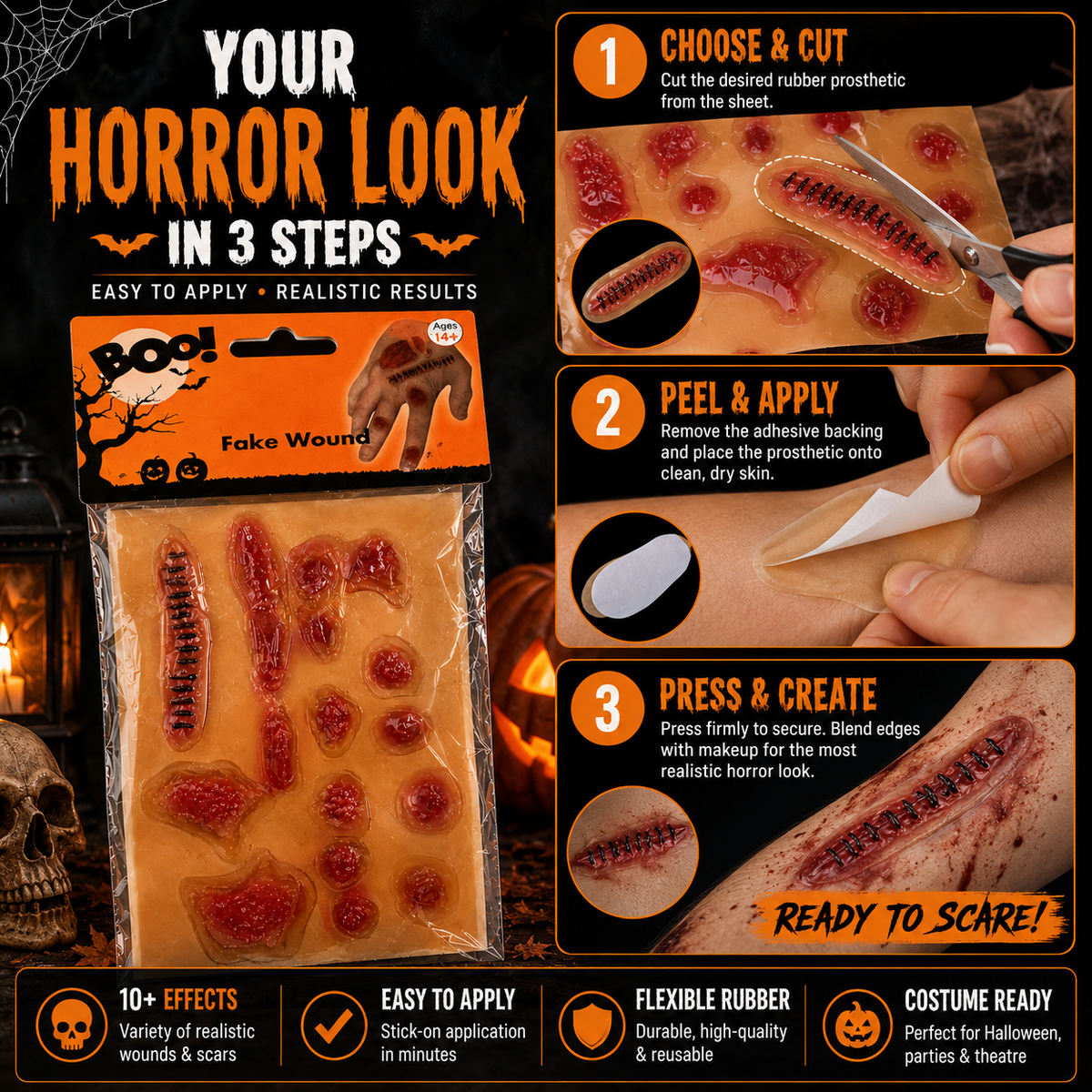 Halloween Wounds & Scars