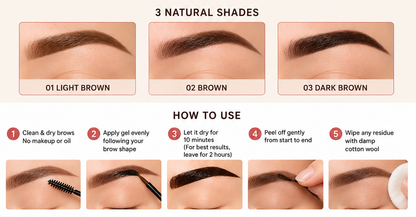 Etude Brush On Peel Off 5 Day Brow Tattoo Tint Gel