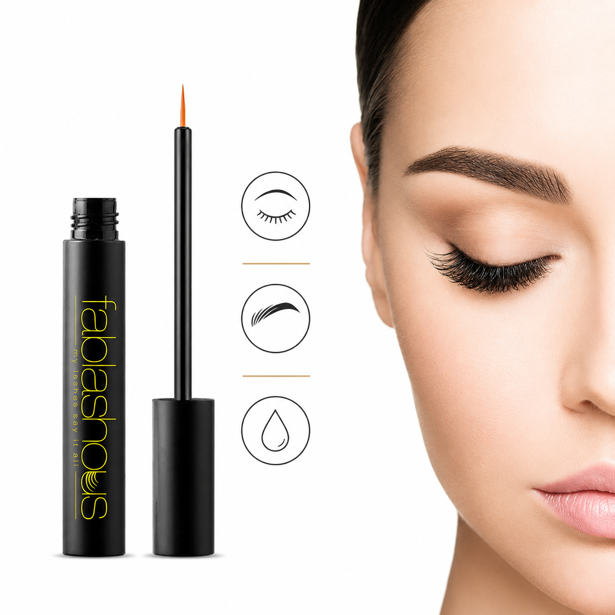 Fablashous Luxury Eyelash and Eyebrow Enhancer - EEE