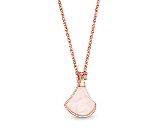 Diamond Style London - Fan pendant in rose gold plating (Item code: Fanpenrose)