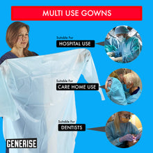 Load image into Gallery viewer, Generise Fluid Resistant Isolation Gown - Blue