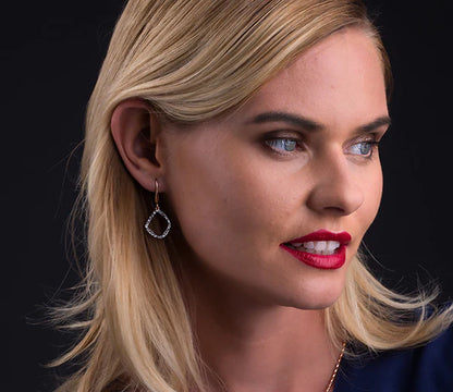 Diamond Style London - Fantasy Earrings in Rose Gold Plating (Item code: Fantasyearrose)