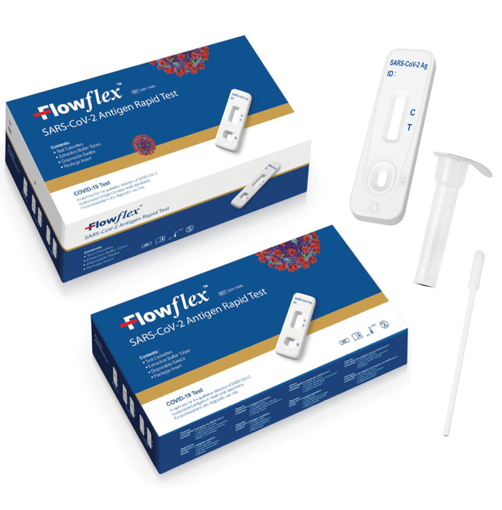 Flowflex COVID Testing Kit (WIPE DATE)