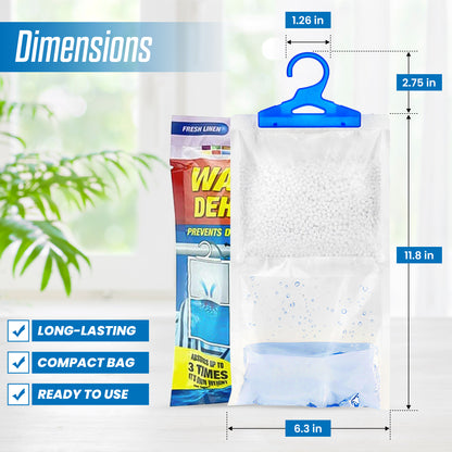 Hanging Wardrobe Dehumidifiers – Citrus, Lavender & Fresh Linen