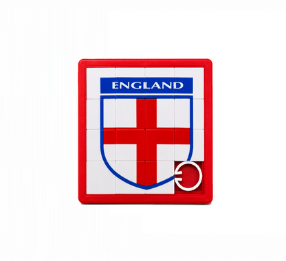 England Flag Sliding Puzzle – Football Party Bag Toy & Travel Game