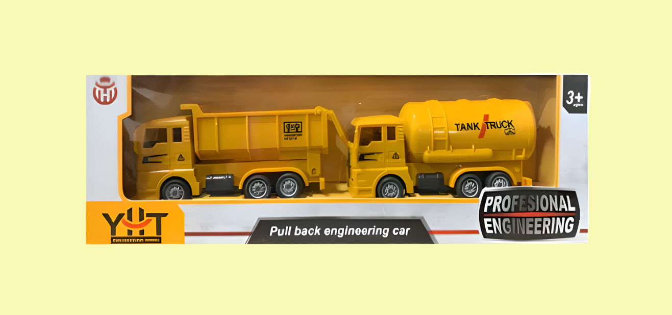 Children's Car Truck Vehicle Series - Pull Back Function - Toys - 7 Types!!