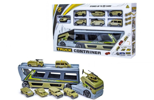 8pc Military Vehicle Set For Kids - Toys