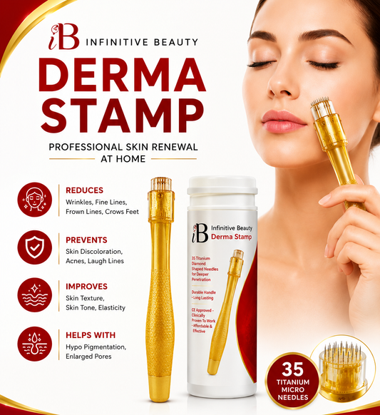 Infinitive Beauty Professional Titanium Microneedle Derma Needle Stamp