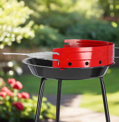 Generise Portable Round Chargrill BBQ Grill Set