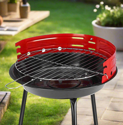 Generise Portable Round Chargrill BBQ Grill Set