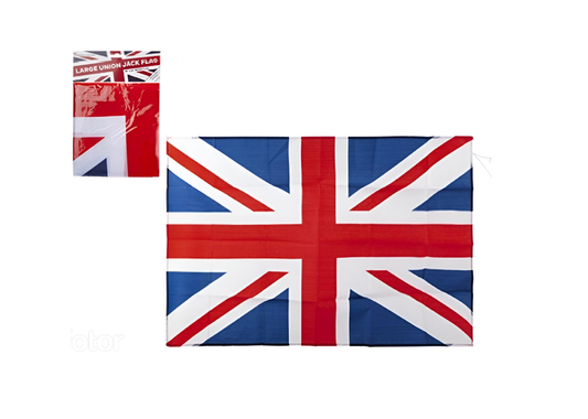 Union Jack Flag with String - 3ft x 2ft - 90cm x 60cm