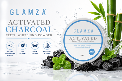 Glamza Teeth Whitening Charcoal Powder 50g
