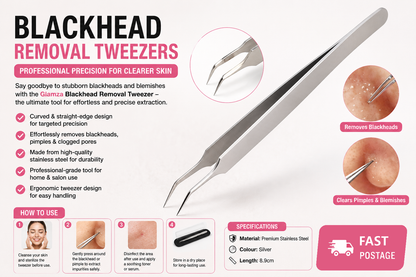Glamza Blackhead Removal Straight Tweezer