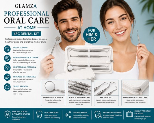 Glamza 4pc Dental Kit