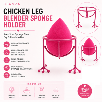 Glamza Beauty Blender Chicken Leg Holder