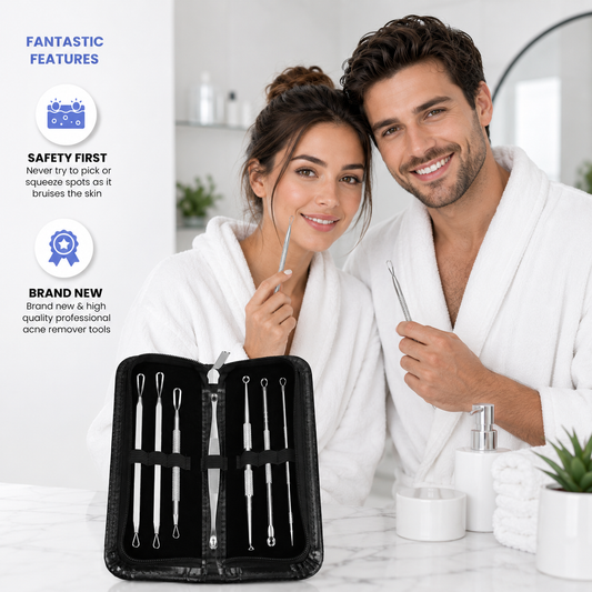 7pc Blackhead Pimple Tool Kit