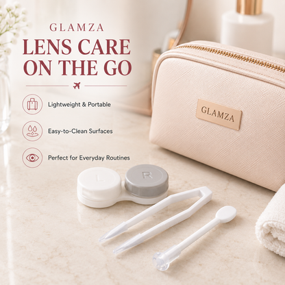 Glamza Contact Lens Applicator & Remover - White