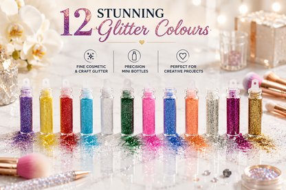 Glamza Mini Glitter Bottles 3g