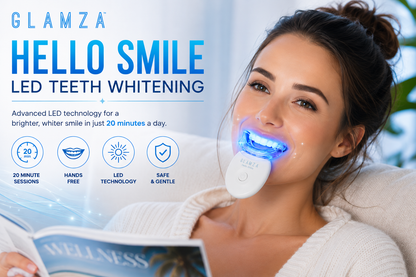 Glamza Hello Smile LED Teeth Whitening Mouth Tray
