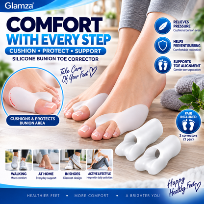Silicone Bunion Toe Correctors Pair
