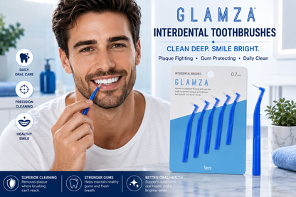 Glamza Interdental Toothbrushes 5 Pack