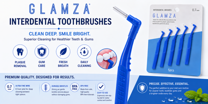 Glamza Interdental Toothbrushes 5 Pack