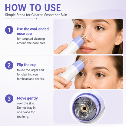 Electric Blackhead Remover & Pore Cleanser