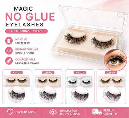 Glamza No Glue Magic XH Eyelashes