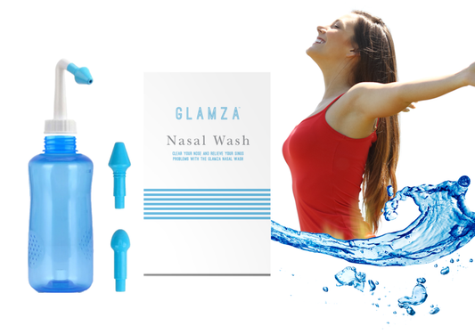 Glamza Nasal Wash – Irrigation & Hay Fever Relief Tool