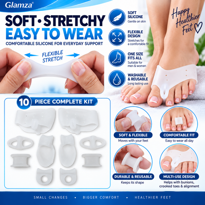 10pc Bunion Buddy Foot Care Kit