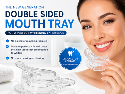 Double Sided Mouth Tray for Teeth Whitening